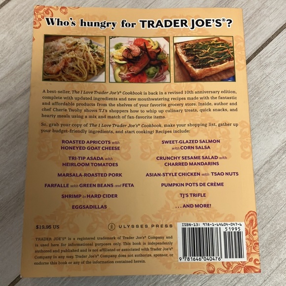 The I Love Trader Joe’s Cookbook 10th Anniversary edition recipes using tj’s - Picture 6 of 6